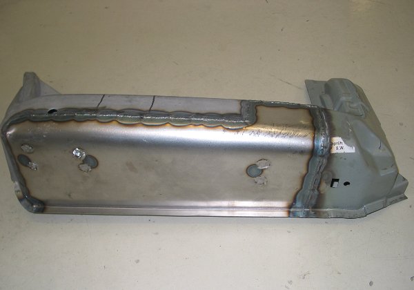 Wiederaufbau  linke A-Säule